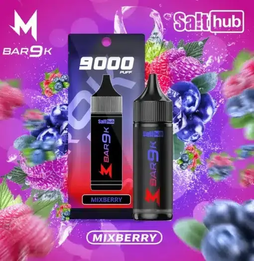 Marbo 9K มาโบ 9k กลิ่น Mixberry มิกซ์เบอร์รี่ พอตใช้แล้วทิ้ง 9000 คำ