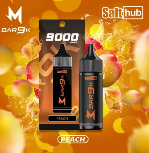 Marbo 9K มาโบ 9k กลิ่น Peach พีช พอตใช้แล้วทิ้ง 9000 คำ