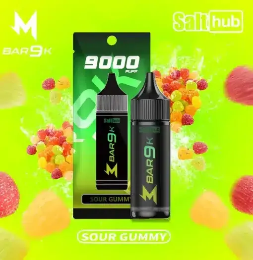 Marbo 9K มาโบ 9k กลิ่น Sour Gummy กัมมี่เปรี้ยว พอตใช้แล้วทิ้ง 9000 คำ