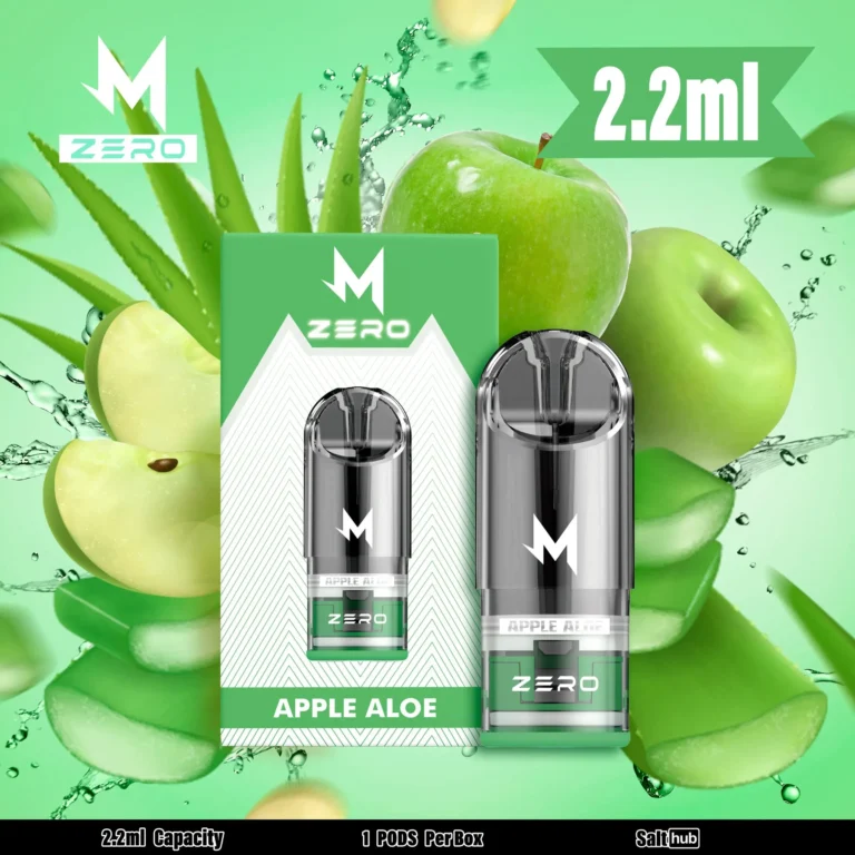 หัวพอต Marbo Zero 2.2 ml มาโบซีโร่ กลิ่น Apple Aloe แอปเปิ้ลว่านหางจระเข้