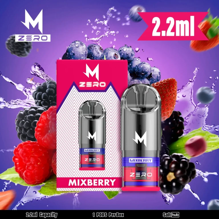 หัวพอต Marbo Zero 2.2 ml มาโบซีโร่ กลิ่น Mixberry มิกซ์เบอร์รี่