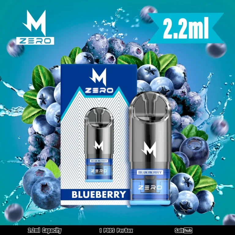 หัวพอต Marbo Zero 2.2 ml มาโบซีโร่ กลิ่น Blueberry บลูเบอร์รี่