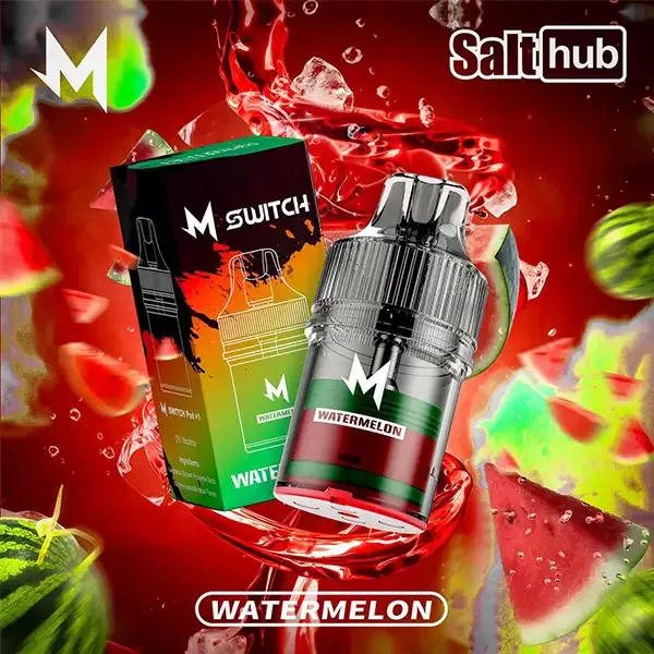 หัวพอต M Switch 15K หัวมาโบ 15k กลิ่น Watermelon แตงโม