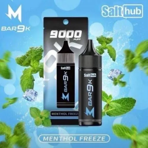 Marbo 9K มาโบ 9k กลิ่น Mental Freeze เมนทอลเย็นจัด พอตใช้แล้วทิ้ง 9000 คำ
