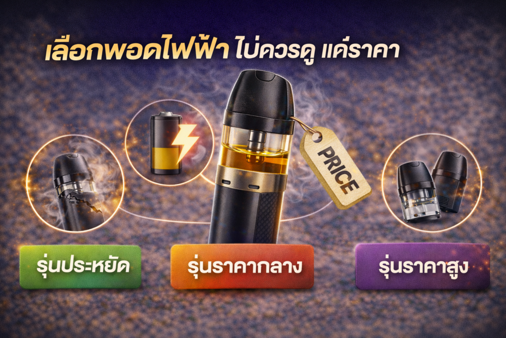 เลือกพอตไฟฟ้าไม่ควรดูแค่ราคา