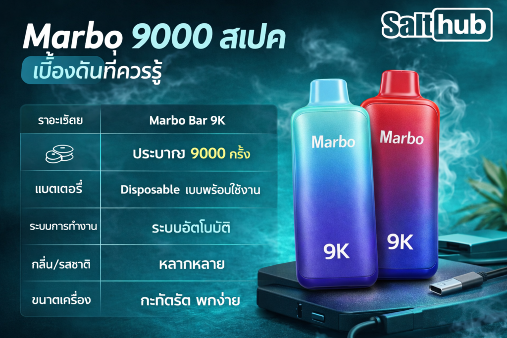 marbo 9000 สเปค เบื้องต้น