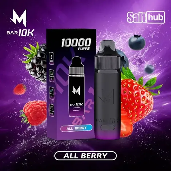 Marbo 10K มาโบ 10000 คำ กลิ่น All Berry เบอร์รี่รวม พอตใช้แล้วทิ้ง