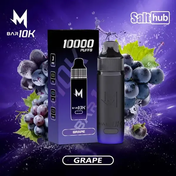 Marbo 10K มาโบ 10000 คำ กลิ่น Grape องุ่น พอตใช้แล้วทิ้ง