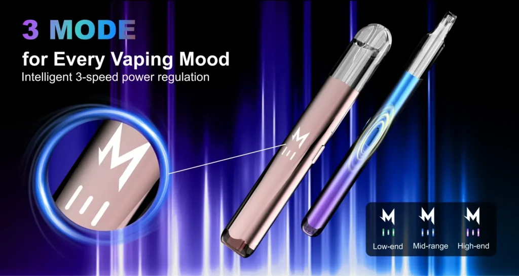 เครื่องพอต Marbo Zero Pro (M Zero Pro) พอตเปลี่ยนหัว ปรับได้ 3 โหมด แบต 380mAh